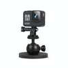Car Suction Cup Mount Bracket for GoPro Hero11 Black / HERO10 Black / HERO9 Black / HERO8 Black /7 /6 /5 /5 Session /4 Session /4 /3+ /3 /2 /1, Xiaoyi and Other Action Cameras, Style: Single Suction Cup(Black)