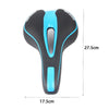 Mountain Bike Saddle Road Bike Folding Car Seat Cushion Cycling Equipment, Colour: Black Blue(No Standard)