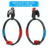 JYS JYS-NS243 For Switch Fitness Ring Host Headphone Handle Wall Hanging Storage Rack(Black)