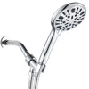 9 Functions Handheld Shower Pressurized Shower With Water Off and Pause, Style: Shower Kit