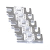 A0304 Transparent 5 PCS Car Audio AFS Mini ANL 80A Fuse Nicked Plated