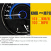 C60 GPS HUD 3" Head-Up Display Speedometer (Black)