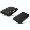 H18 2.4GHz Mini Wireless Air Mouse QWERTY Keyboard with Touchpad / Vibration for PC, TV(Black)