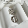 Open Adjustable Wavy Ring(J2714)