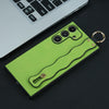 For Samsung Galaxy S24+ 5G Wavy Wristband Bracket TPU Phone Case(Green)