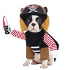 Dog Pirate Costume, Murder Pirate, Medium (M), Halloween