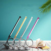 USB Clip Lamp Student Eye Protection LED Dimmable Desk Light(Silver)