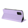 For Samsung Galaxy S20+ Embossed Multi-functional Wallet Retro Leather Phone Case(Light Purple)