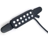 Free Hole Guitar Sound Pickup with Cable(Black)