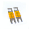 A0302 Dark Orange 5 PCS Car Audio AFS Mini ANL 40A Fuse Nicked Plated