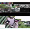 960P 4CH CCTV IP Camera Security System with Night Vision & Motion Detection