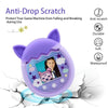 For Tamagotchi Pix Cartoon Electronic Pet Game Console Anti-Slip And Anti-Fall Silicone Protective Cover(Blue)