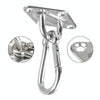 2 PCS 8mm 304 Stainless Steel Sand Bag Ceiling Hook Heavy Duty Swing Hangers