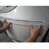 4 PCS Universal Car Auto Plastic Wrap Rubber Front Rear Body Bumper Guard Protector Strip Sticker(Grey)
