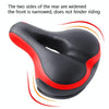 Reflective Seat Bicycle Seat Bicycle Saddle Seat(Black White)